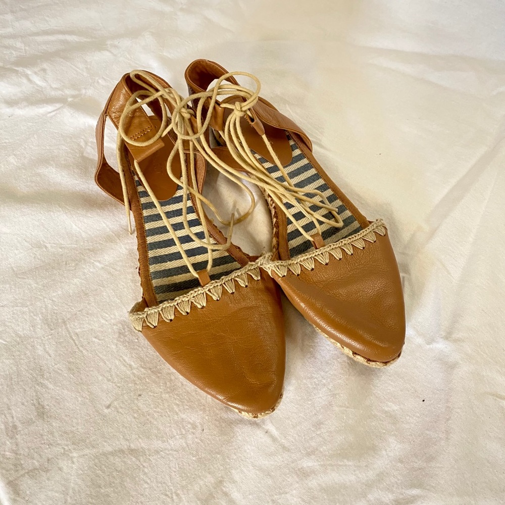 Nine West lace up sandals